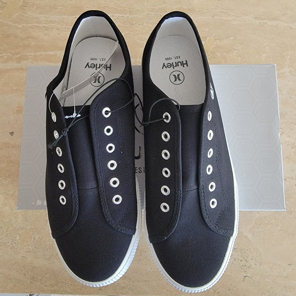 Hurley Slip-on Women's sneakers Classic Canvas NIB - Picture 5 of 5